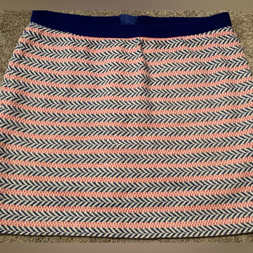 Women’s red white & blue Gap skirt  Sz 12